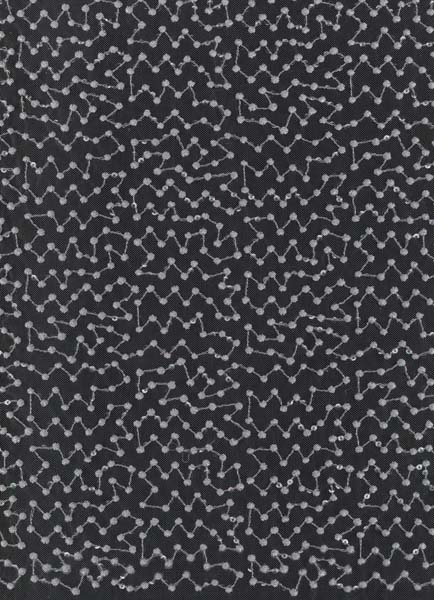 EMBROIDERED SEQUIN TULLE - MULBERRY